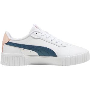 PUMA Carina 2.0 Baskets - Blanc Gris Ciels Île Rose - Chaussures basses - Publicité PUMA Carina 2.0 Baskets - Blanc Gris Ciels Île Rose - Chaussures basses - Publicité