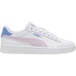 Baskets Puma Smash 3.0 pour Enfants - Blanc - Publicité Baskets Puma Smash 3.0 pour Enfants - Blanc - Publicité