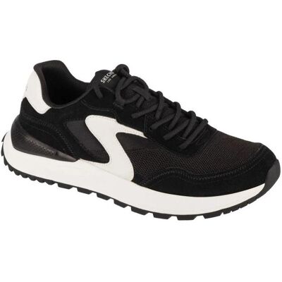 Skechers, Hommes, Baskets, Fury - Fury Lace Low 183265-BKW - 46, Noir, (46) - Publicité Skechers, Hommes, Baskets, Fury - Fury Lace Low 183265-BKW - 46, Noir, (46) - Publicité