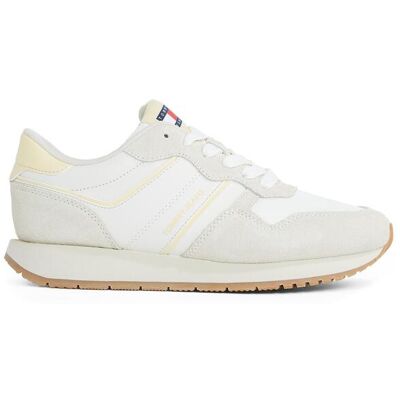 Tommy Hilfiger Femmes, Baskets, Tjw Eva Runner Light, Beige, Jaune, (36) - Publicité Tommy Hilfiger Femmes, Baskets, Tjw Eva Runner Light, Beige, Jaune, (36) - Publicité