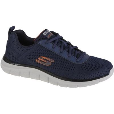 Skechers, Hommes, Baskets, Track-Moulton 232081-NVOR - 45, Bleu, (45) - Publicité Skechers, Hommes, Baskets, Track-Moulton 232081-NVOR - 45, Bleu, (45) - Publicité
