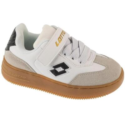 Lotto, Baskets, Makera Kinderschuhe, Blanc, Beige, (33) - Publicité Lotto, Baskets, Makera Kinderschuhe, Blanc, Beige, (33) - Publicité