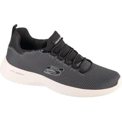Skechers, Hommes, Baskets, Chaussures d'entraînement Dynamight pour hommes, Noir, (47.5) - Publicité Skechers, Hommes, Baskets, Chaussures d'entraînement Dynamight pour hommes, Noir, (47.5) - Publicité