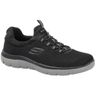 Skechers, Hommes, Baskets, Fashion, Noir, (46) - Publicité Skechers, Hommes, Baskets, Fashion, Noir, (46) - Publicité