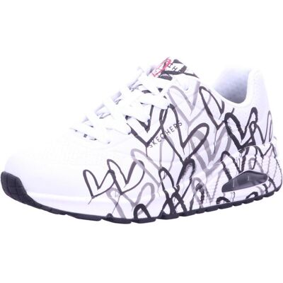 Skechers, Femmes, Baskets, Baskets UNO - SPREAD THE LOVE, Blanc, (41) - Publicité Skechers, Femmes, Baskets, Baskets UNO - SPREAD THE LOVE, Blanc, (41) - Publicité