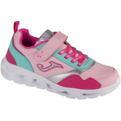 Baskets roses Joma - Chaussures en cuir synthétique légères pour filles - Publicité Baskets roses Joma - Chaussures en cuir synthétique légères pour filles - Publicité