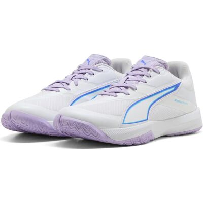 Puma, Femmes, Chaussure de salle, Accelerate Pro 5 W+ (41), Bleu, Blanc - Publicité Puma, Femmes, Chaussure de salle, Accelerate Pro 5 W+ (41), Bleu, Blanc - Publicité