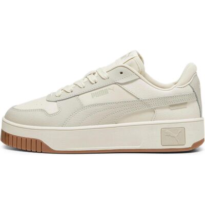 PUMA - Carina Street Sneakers Damen - Beige - Sneakers - Publicité PUMA - Carina Street Sneakers Damen - Beige - Sneakers - Publicité