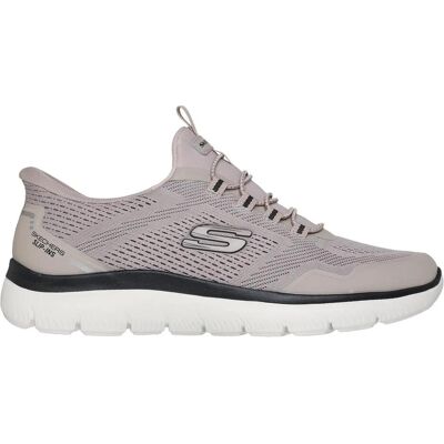 Skechers, Hommes, Baskets, Summits Top Rate, Noir, Beige, Gris, (44) - Publicité Skechers, Hommes, Baskets, Summits Top Rate, Noir, Beige, Gris, (44) - Publicité