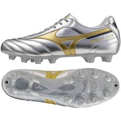 Mizuno P1GA251604 Argent Chaussures de Football - Football Shoes - Publicité Mizuno P1GA251604 Argent Chaussures de Football - Football Shoes - Publicité