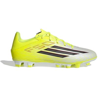 Adidas, Unisexe, Chaussures de football, Fussballschuhe für Vereine (42 2/3), Blanc, Noir, Jaune - Publicité Adidas, Unisexe, Chaussures de football, Fussballschuhe für Vereine (42 2/3), Blanc, Noir, Jaune - Publicité