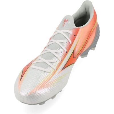 Mizuno, Hommes, Chaussures de football, Alpha III Japan FG/AG (42), Orange, Blanc, Jaune - Publicité Mizuno, Hommes, Chaussures de football, Alpha III Japan FG/AG (42), Orange, Blanc, Jaune - Publicité