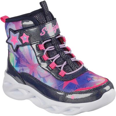 Skechers, Filles, Bottes, Twisty Brights - Sweet Starz 302690L-NVMT - 32, Bleu, (32) - Publicité Skechers, Filles, Bottes, Twisty Brights - Sweet Starz 302690L-NVMT - 32, Bleu, (32) - Publicité