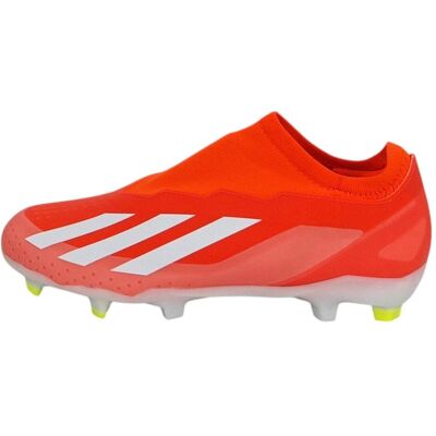 Chaussures de football sans lacets adidas X Crazyfast League - Rouge/Blanc/Jaune - Publicité Chaussures de football sans lacets adidas X Crazyfast League - Rouge/Blanc/Jaune - Publicité