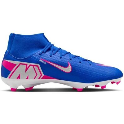 Nike, Hommes, Chaussures de football, Zm Superfly 10 Academy Fg/Mg (40.5), Bleu, Blanc - Publicité Nike, Hommes, Chaussures de football, Zm Superfly 10 Academy Fg/Mg (40.5), Bleu, Blanc - Publicité
