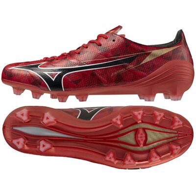 Mizuno, Unisexe, Chaussures de football, a Ii Japan Fg (43), Or, Noir, Rouge - Publicité Mizuno, Unisexe, Chaussures de football, a Ii Japan Fg (43), Or, Noir, Rouge - Publicité