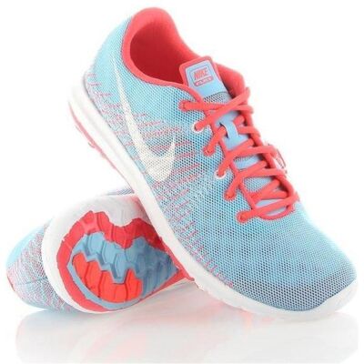 Nike Flex Fury GS Modèle - Baskets Enfants Bleu/Orange - Publicité Nike Flex Fury GS Modèle - Baskets Enfants Bleu/Orange - Publicité