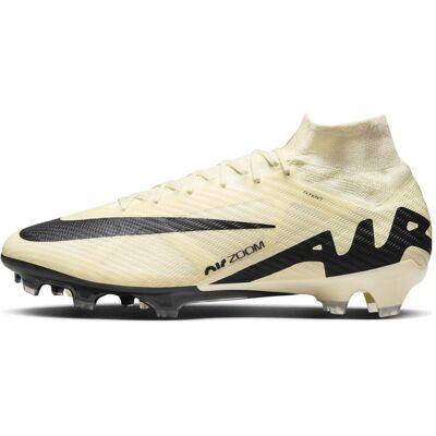 Nike, Hommes, Chaussures de football, Cames Zoom Mercurial Superfly 9 Elite FG (44.5), Jaune, Beige - Publicité Nike, Hommes, Chaussures de football, Cames Zoom Mercurial Superfly 9 Elite FG (44.5), Jaune, Beige - Publicité