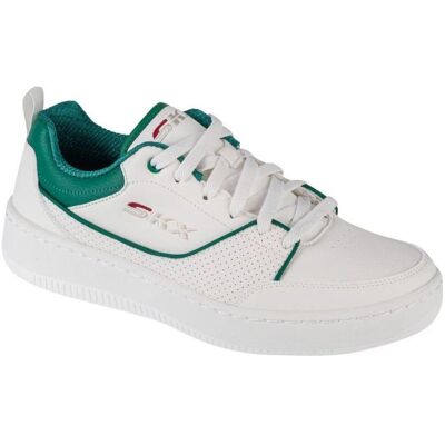 Skechers, Hommes, Baskets, Sport Court 92 - Ottoman 232472-WGR - 41, Blanc, (41) - Publicité Skechers, Hommes, Baskets, Sport Court 92 - Ottoman 232472-WGR - 41, Blanc, (41) - Publicité