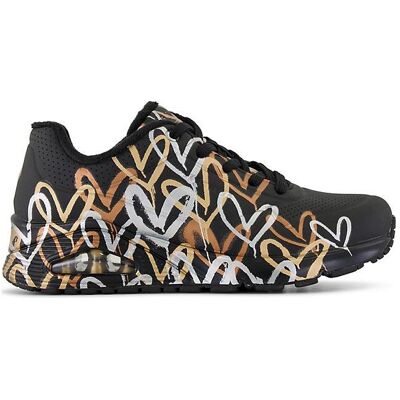 Skechers, Femmes, Baskets, X JGoldcown Uno, Noir, (39) - Publicité Skechers, Femmes, Baskets, X JGoldcown Uno, Noir, (39) - Publicité
