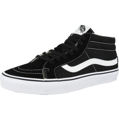 Vans Unisexe, Baskets, SK8-Mid Reissue, Noir, (38.5) - Publicité Vans Unisexe, Baskets, SK8-Mid Reissue, Noir, (38.5) - Publicité