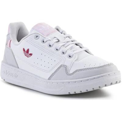 Baskets Adidas NY 90 W Blanc Rouge Bleu - Baskets - Publicité Baskets Adidas NY 90 W Blanc Rouge Bleu - Baskets - Publicité