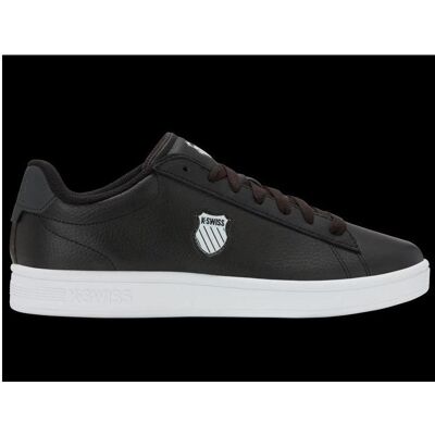 K-Swiss, Hommes, Baskets, COURT SHIELD II shoes 04412-031-M, Noir, (43) - Publicité K-Swiss, Hommes, Baskets, COURT SHIELD II shoes 04412-031-M, Noir, (43) - Publicité