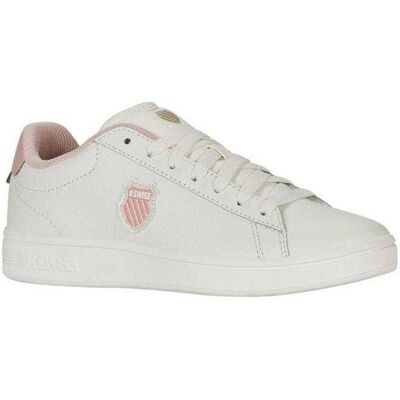 K-Swiss, Femmes, Baskets, Court Shield II W 94412-165-M shoes, Blanc, (38.5) - Publicité K-Swiss, Femmes, Baskets, Court Shield II W 94412-165-M shoes, Blanc, (38.5) - Publicité