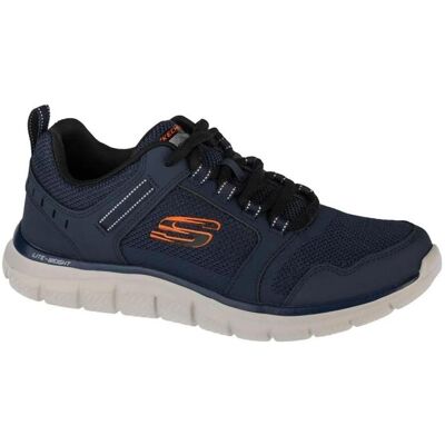 Skechers, Hommes, Baskets, Chaussures d'entraînement Track Knockhill pour hommes, Bleu, (47.5) - Publicité Skechers, Hommes, Baskets, Chaussures d'entraînement Track Knockhill pour hommes, Bleu, (47.5) - Publicité