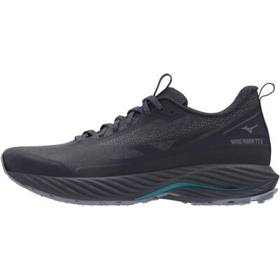Mizuno, Hommes, Chaussures de course à pied, Wave Rider Tt 3 (45), Noir - Publicité Mizuno, Hommes, Chaussures de course à pied, Wave Rider Tt 3 (45), Noir - Publicité