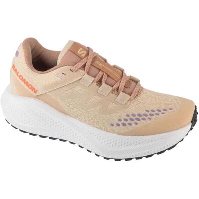 Salomon Aero Glide 3 GVRL Shortbread/White/Fusion Coral - Chaussures de course - Publicité Salomon Aero Glide 3 GVRL Shortbread/White/Fusion Coral - Chaussures de course - Publicité