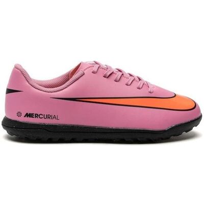 Nike, Unisexe, Chaussures de football, Chaussures Junior Mercurial Vapor Club (38), Rouge, Noir, Pink - Publicité Nike, Unisexe, Chaussures de football, Chaussures Junior Mercurial Vapor Club (38), Rouge, Noir, Pink - Publicité