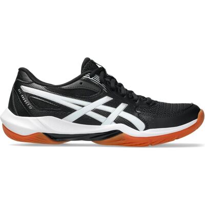 Asics Femmes, Chaussure de salle, GEL-ROCKET 12 DAMEN (39.5), Noir, Blanc - Publicité Asics Femmes, Chaussure de salle, GEL-ROCKET 12 DAMEN (39.5), Noir, Blanc - Publicité