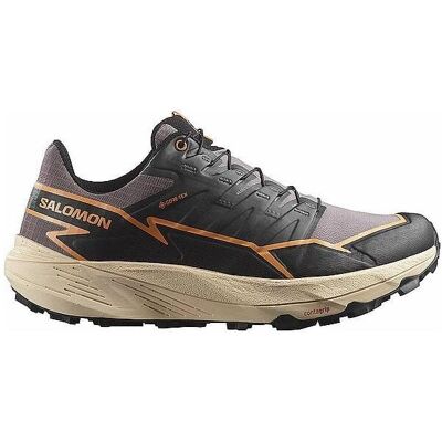 Salomon Thundercross GTX Shark/Black/Papaya - Chaussures trail - Publicité Salomon Thundercross GTX Shark/Black/Papaya - Chaussures trail - Publicité