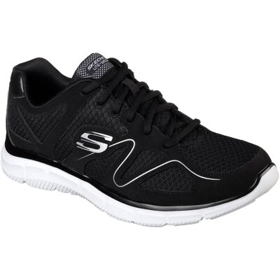 Skechers, Hommes, Baskets, Verse-Flash Point, Noir, (44) - Publicité Skechers, Hommes, Baskets, Verse-Flash Point, Noir, (44) - Publicité