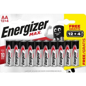 Piles Energizer Max AA - Durables, Anti-fuite, 10 Ans de stockage - Publicité Piles Energizer Max AA - Durables, Anti-fuite, 10 Ans de stockage - Publicité