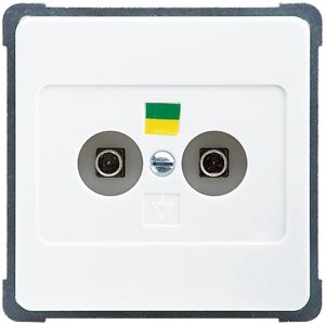 Elso - 216104 - Blanc - 16A 250V - Prise encastrée - Publicité Elso - 216104 - Blanc - 16A 250V - Prise encastrée - Publicité
