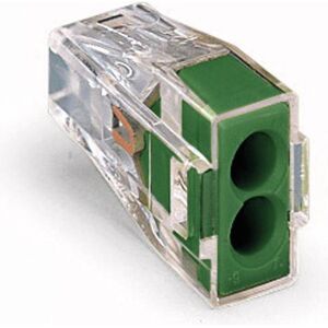 Bornes de raccordement WAGO 773-112 - 2 pôles - Transparent - Publicité Bornes de raccordement WAGO 773-112 - 2 pôles - Transparent - Publicité