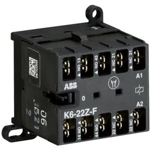 ABB K6-22Z-F-80 Petit contacteur auxiliaire 220-240V 40-450Hz GJH1211003R8220, Relai - Publicité ABB K6-22Z-F-80 Petit contacteur auxiliaire 220-240V 40-450Hz GJH1211003R8220, Relai - Publicité