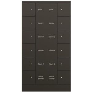 Panneau de commande Busch-Jaeger SB/U12.0.11-885 à 12 boutons - Interrupteur/Contrôle - Publicité Panneau de commande Busch-Jaeger SB/U12.0.11-885 à 12 boutons - Interrupteur/Contrôle - Publicité