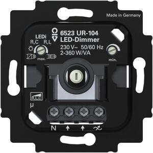 Busch-Jaeger 6523 UR-104 Dimmer LED - Interrupteur - Publicité Busch-Jaeger 6523 UR-104 Dimmer LED - Interrupteur - Publicité