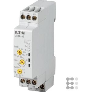 Eaton ETR2-69 Relais Temporel - 0,5s-100h, Montage sur rail, 3A, IP20 - Publicité Eaton ETR2-69 Relais Temporel - 0,5s-100h, Montage sur rail, 3A, IP20 - Publicité