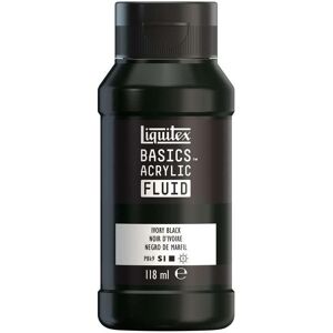 Liquitex - Basics Fluid - Ivory Black - Peinture Acrylique - Publicité Liquitex - Basics Fluid - Ivory Black - Peinture Acrylique - Publicité