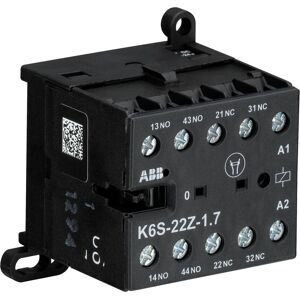 ABB K6S-22Z-1.7-71 Petit contacteur auxiliaire 24VDC, 1,7W GJH1213001R7221, Relai - Publicité ABB K6S-22Z-1.7-71 Petit contacteur auxiliaire 24VDC, 1,7W GJH1213001R7221, Relai - Publicité