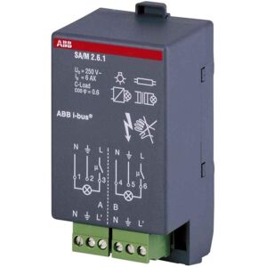 ABB Stotz-KONTAKT Module de commutation SA/M2.6.1 - 2 Relais, 6A, IP54 - Publicité ABB Stotz-KONTAKT Module de commutation SA/M2.6.1 - 2 Relais, 6A, IP54 - Publicité