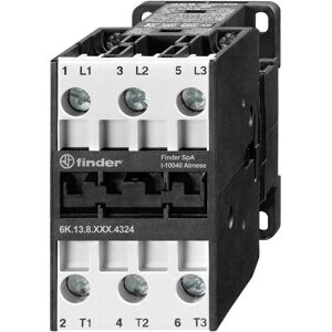 Finder Contacteur industriel - 3 N/O 32A 230V AC - IP20 - 15kW - Publicité Finder Contacteur industriel - 3 N/O 32A 230V AC - IP20 - 15kW - Publicité