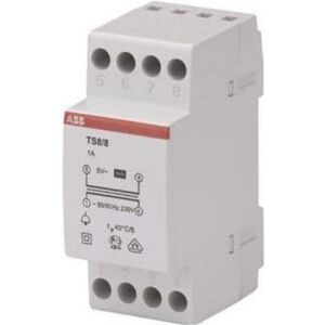 ABB - Modèle TS8/8 - Transformateur de Sonnette 8VAC 230V - Publicité ABB - Modèle TS8/8 - Transformateur de Sonnette 8VAC 230V - Publicité
