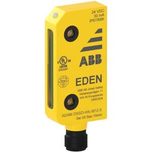 ABB ADAM OSSD-INFO 5 Capteur de sécurité avec signaux OSSD et sortie d'information Adam OSSD-Info M12-5, Relai - Publicité ABB ADAM OSSD-INFO 5 Capteur de sécurité avec signaux OSSD et sortie d'information Adam OSSD-Info M12-5, Relai - Publicité