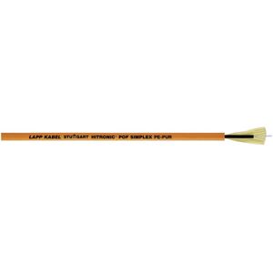 LAPP 28320001/500 Fibre optique plastique Hitronic POF 980/1000 μ Simplex orange 500 m - Câble en fibre optique - Publicité LAPP 28320001/500 Fibre optique plastique Hitronic POF 980/1000 μ Simplex orange 500 m - Câble en fibre optique - Publicité