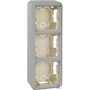 Schneider Electric ELG234314 - Boîtier électrique 3 modules blanc - Publicité Schneider Electric ELG234314 - Boîtier électrique 3 modules blanc - Publicité